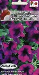  Петуния Бургундское вино Суперкаскад. 